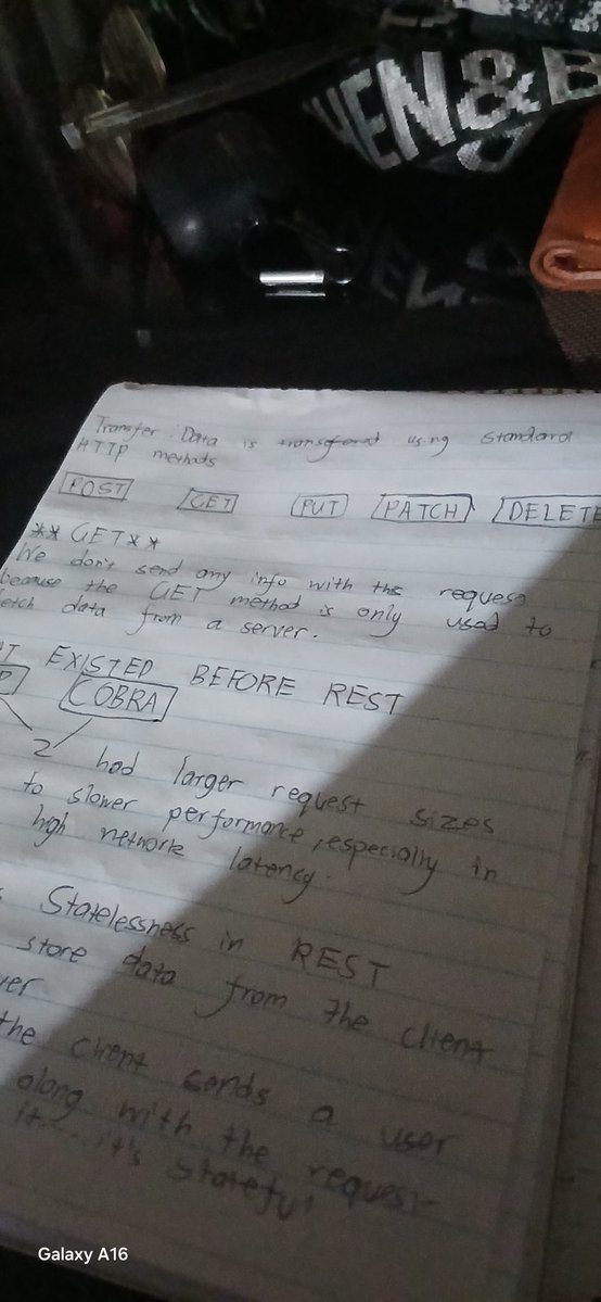 codewithkin's tweet image. Today, I felt the need to take a detour before starting my next project
And learn about API design, especially REST, in great detail
(Don't mind the drawings, they're OP)