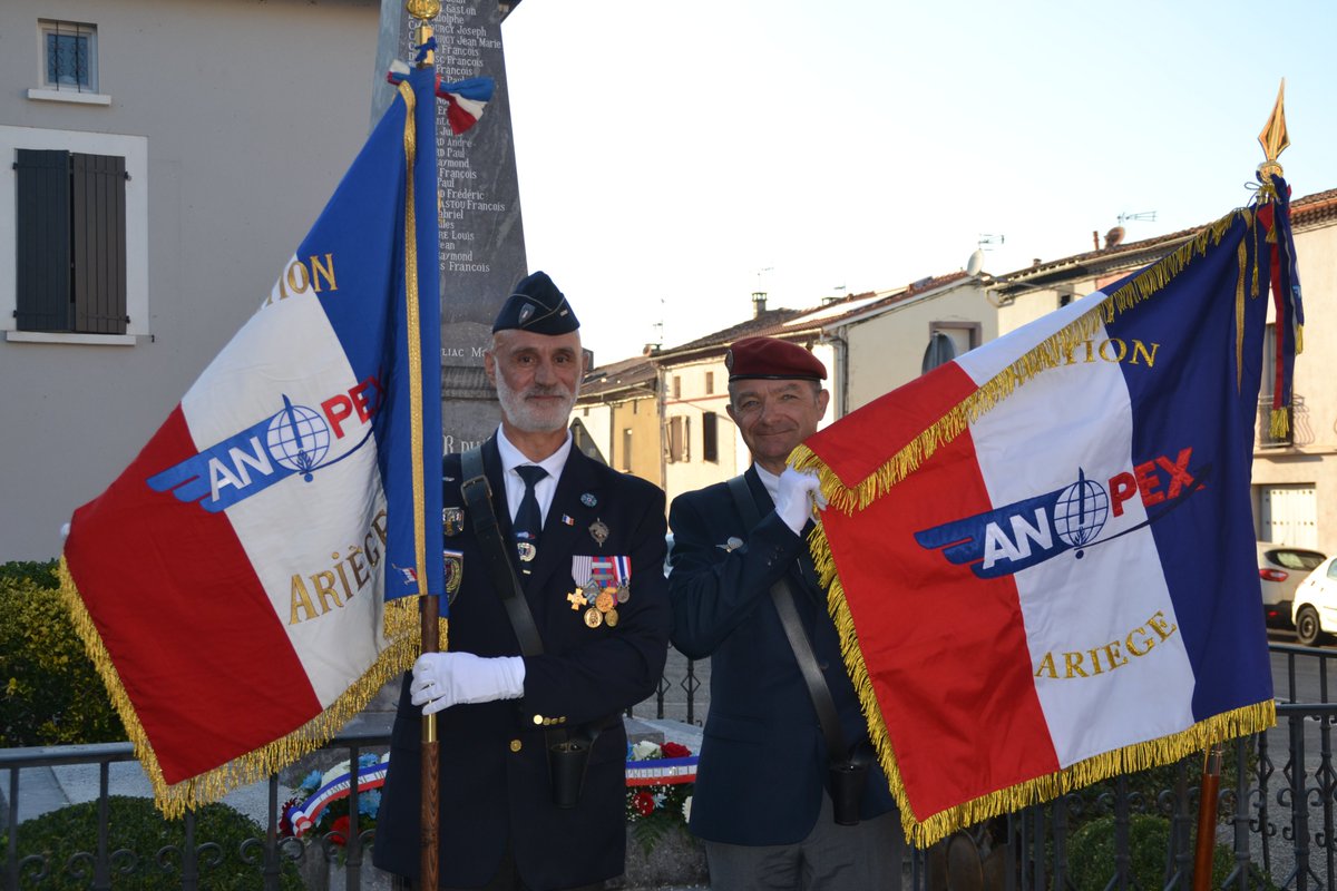 Journée du monde combattant en <a href="/TerresdAriege/">Terres d'Ariège</a> organisée le 16 octobre par l'ANOPEX, avec  l'<a href="/onacvg/">ONaCVG</a> , la Délégation Militaire Départementale et l'Association de la Mémoire Combattante Ariégeoise ainsi que le soutien de La Tour du Crieu
A lire ici : anopex.org/journee-du-mon…