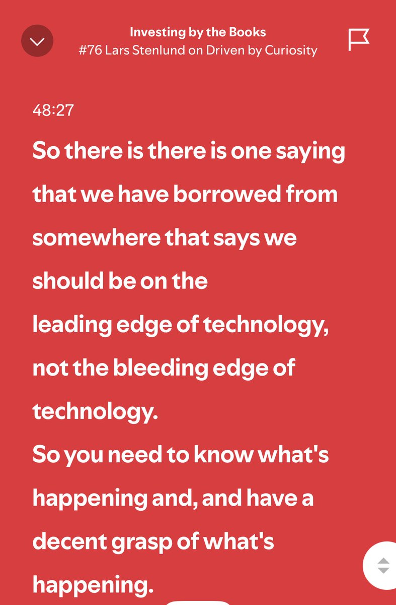 AbcpokerBI's tweet image. Älskar det här citatet från styrelseordföranden #Vitec 👍⤵️

Bleeding edge = pengarna flyger