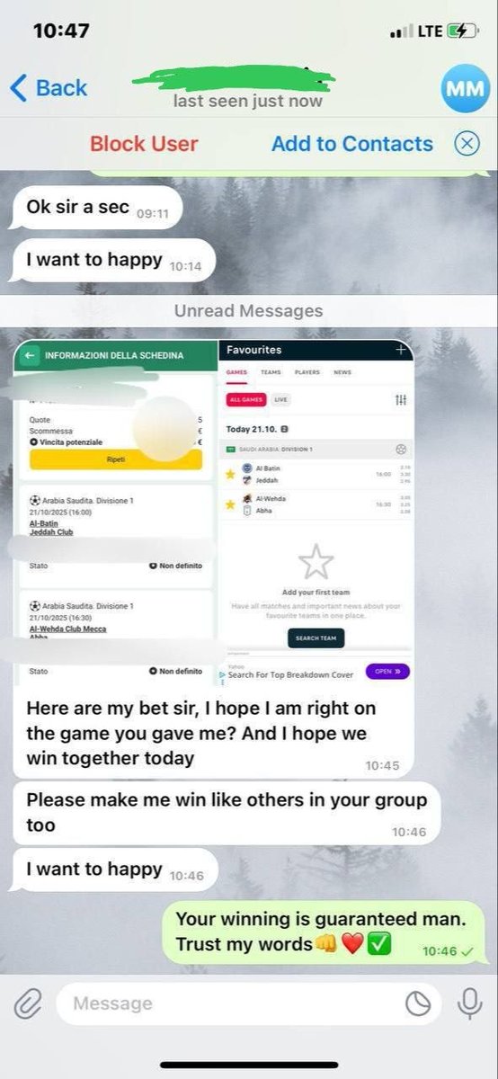 New Subscriber bought from the tipster today full confidence in the games real deal no fake vibes straight winning only serious minds get in