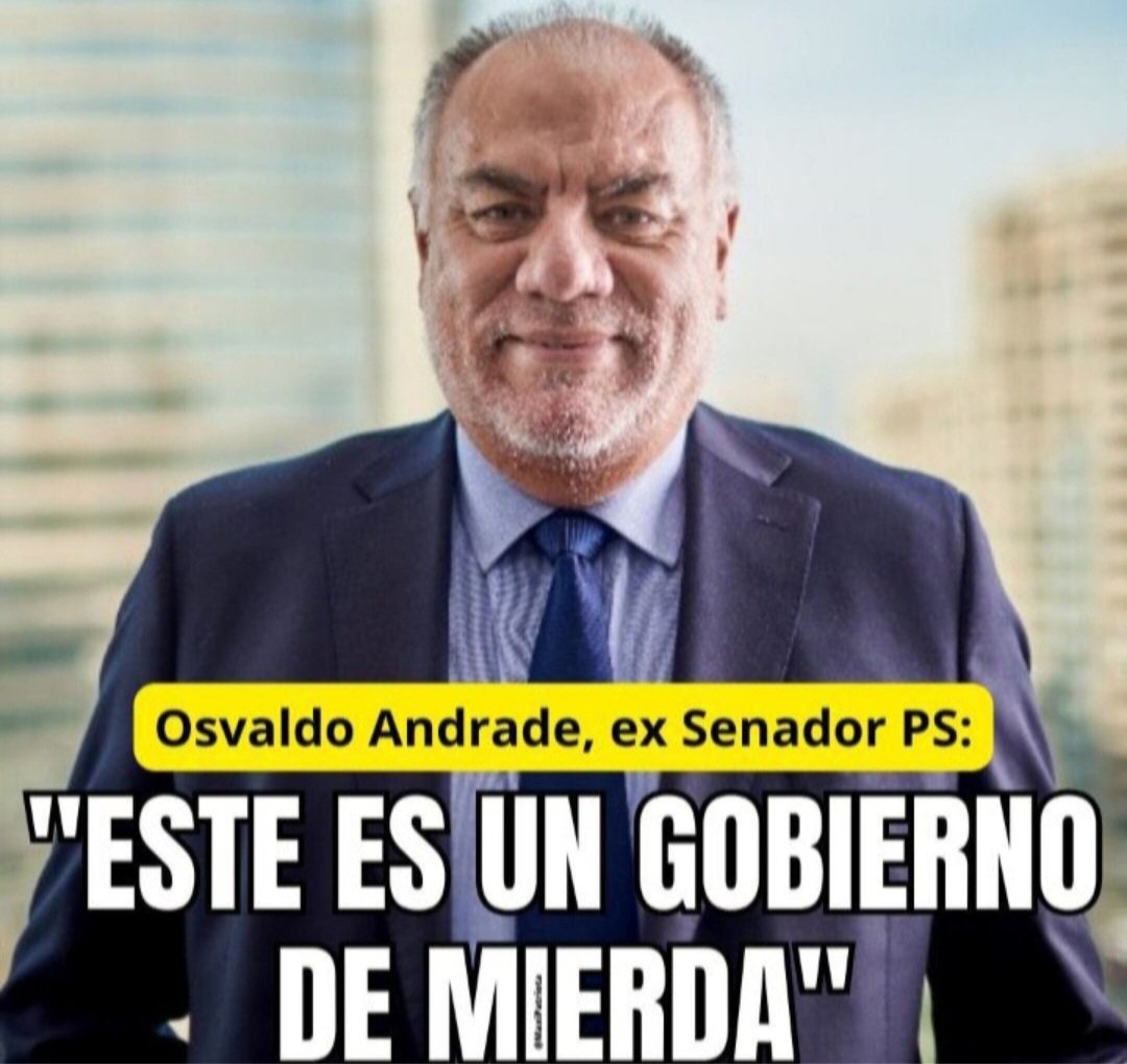 <a href="/Cooperativa/">Cooperativa</a> Cuánta razón tiene este pobre wn...
"No da lo mismo quién gobierne" y, la ciudadanía ya se dio cuenta de eso...
Nunca más pobres wns incompetentes como este SDWs y, que la gente recupere el sentido común, como este caballero...