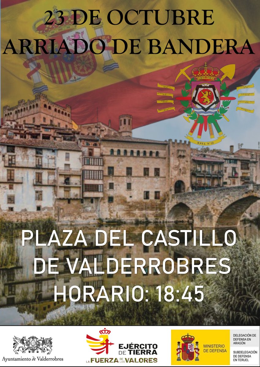 Valderrobres Pueblo con LUZ tweet media