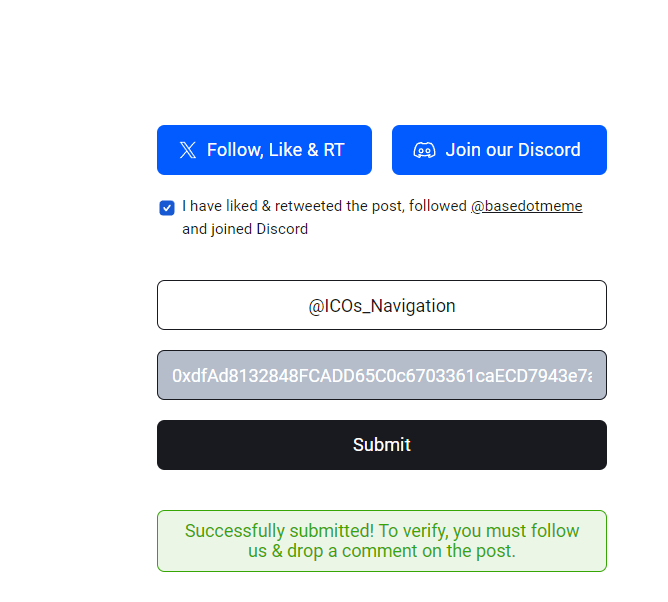 ICOs_Navigation's tweet photo. @basedotmeme https://t.co/yZPaim0NHp