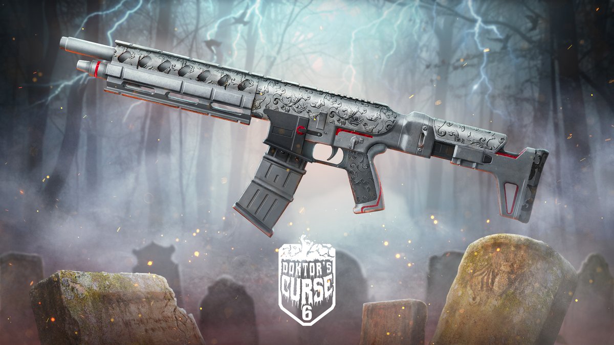 ⚡Dropy na Twitchu rozpoczną się jutro o godz. 18:00 i potrwają do 1 listopada.

Oglądaj transmisje z Siege X przez minimum 1 godzinę aby odblokować skórkę broni "Doktor's Curse" dla TCSG12!⚡