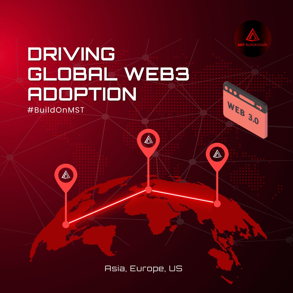 MSTBlockchain's tweet image. 🌐 MST — Driving Global Web3 Adoption
From Asia to Europe to the US, MST Blockchain is empowering a new era of decentralized innovation. ⚡
Building bridges, scaling ecosystems, and driving adoption — one block at a time. 💎
🔗 mstblockchain.com
#MSTBlockchain #Web3…