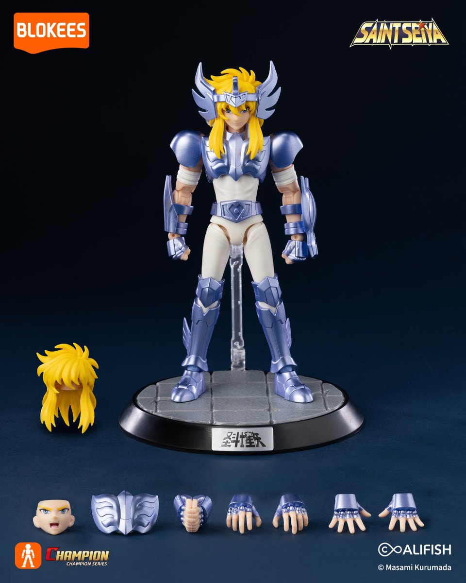 BlokeesUS's tweet photo. Blokees Saint Seiya New Release | Trained in the harshest way, they embody the legacy of ice and strength.
Blokees Saint Seiya Champion Class 07&08 – Cygnus Hyoga & Aquarius Camus coming soon!
#Blokees #BlokeesSaintSeiya #SaintSeiya #CygnusHyoga #AquariusCamus https://t.co/QcXRrDk3eJ