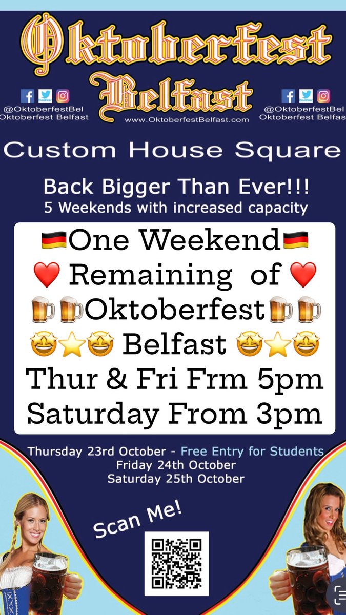 Oktoberfest Belfast (@oktoberfestbel) on Twitter photo 