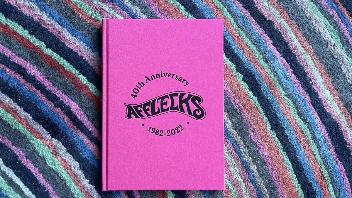 JonathSchofield's tweet photo. Afflecks is the heart of Manchester. Why not get the book with all the stories as a gift this autumn? 

The book is a beautiful and vivid celebration of this Mancunian retail treasure featuring interviews with people who have shopped there and traded there over the last four decades. There are fabulous stories and wonderful images taken by Paul Wolfgang Webster.

People featured include Rowetta, Peter Hook, Sophie Willan, Mike Joyce, Wayne Hemmingway, Guy Garvey, Lemn Sissay, Elizabeth Alker and many more.  And Leo B Stanley explains how 'that' t-shirt came about.

You can buy it here: https://t.co/SXjo2NWQyX

@afflecks_palace @BBCRadioManc @ladygaga