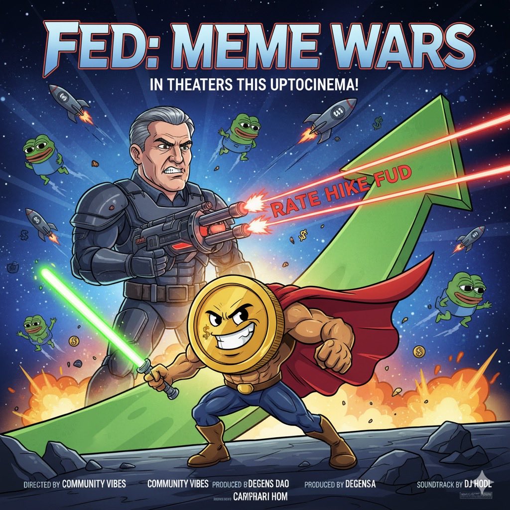 Fed_thememe's tweet photo. The $FED Meme Wars ! https://t.co/XORmTOyDoz