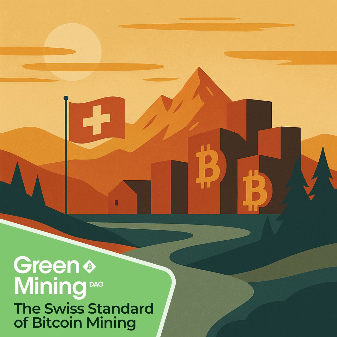 Greenminingdao's tweet image. Why is Green Mining DAO a Swiss company? 🇨🇭

We’re not just another regular crypto startup. We’re a fully incorporated Swiss AG, based in Zug — Crypto Valley, where transparency, investor protection, and regulatory clarity come standard. ⚖️

Being Swiss means more than location.…