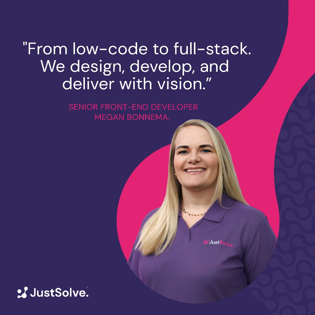 JustSolvers's tweet image. Behind every software solution is a Solver with purpose.
At JustSolve, our people don’t just build technology, they shape outcomes that last. Vision drives every line of code, every decision, and every partnership we create.
#PeopleFirst #DigitalTransformation #JustSolve