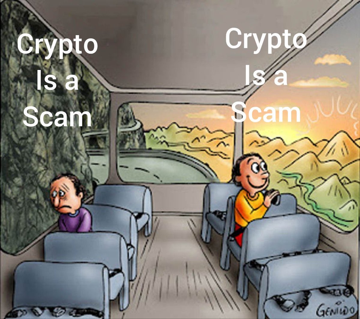 Too many doomposts and “crypto is a scam” posts on the timeline.

No one complains ofc when prices are up.

Everything is a ponzi including crypto.

Power law applies. Only the top few % will win, but this is true for other things in life too.

Top 10% of men wanted by 90% of