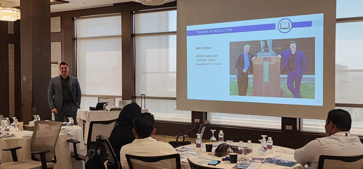 HSE_Review's tweet image. Day 1 of the SafeStart Trainer Certification – Level 1 Course in Riyadh kicked off with insightful sessions led by Larry Wilson, Sarah Stoker, and Mitchell Wilson.
Engaging discussions on human factors and proactive safety set the tone for Day 2!

#SafeStart #HSE #Riyadh