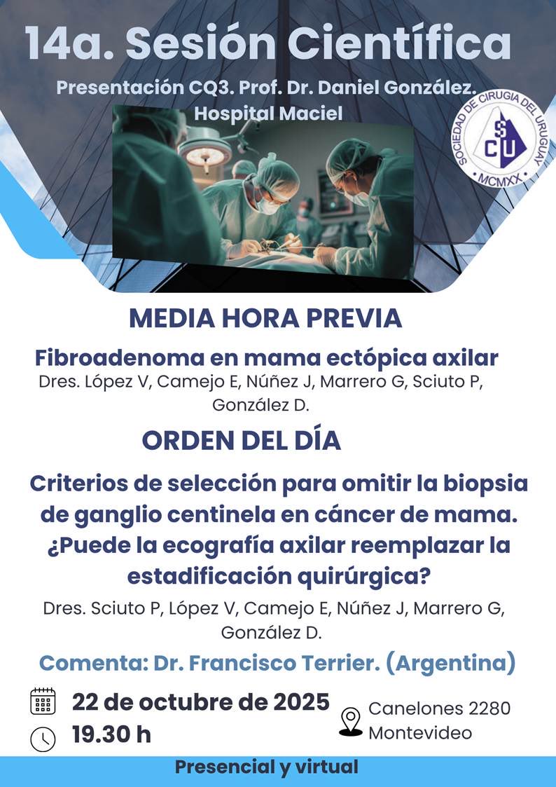 14a Sesión Científica de la SCU 2025