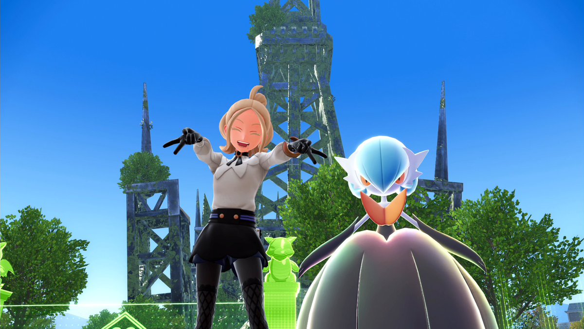 ポケモンレジェンズZAクリアしました！！
色違いサーナイト可愛い！！