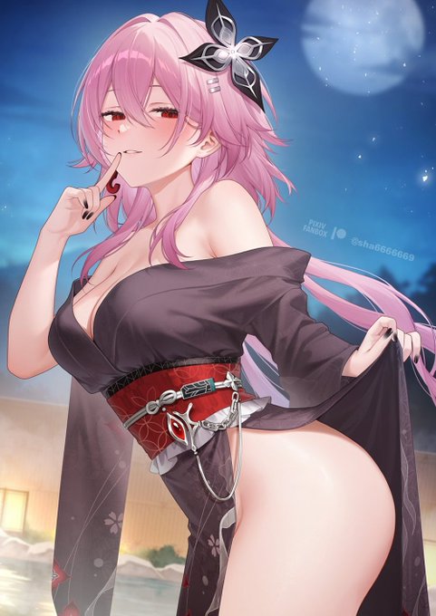 🪼👘✨
#HonkaiStarRail #Evernight 