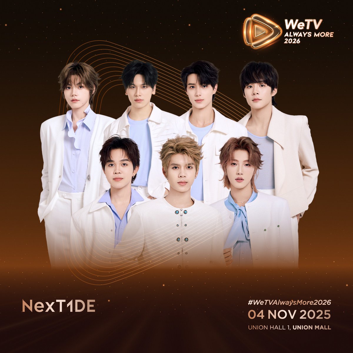 bunterngsociety's tweet image. ✨️📌เปิดไลน์อัพ “WeTV Always More 2026” สั่นสะเทือนทั้งวงการ! ติงอวี่ซี บินลัดฟ้ามาไทย! เก่ง-น้ำปิง นำทีมพาใจละลาย พร้อมทัพดาราไทย-จีนกว่า 50 ชีวิต
#WeTVth
#WeTVAlwaysMore2026
เตรียมเสียงกรี๊ดไว้ให้พร้อม! เพราะ WeTV ประกาศจัดงานยิ่งใหญ่ส่งท้ายปี “WeTV Always More 2026”…