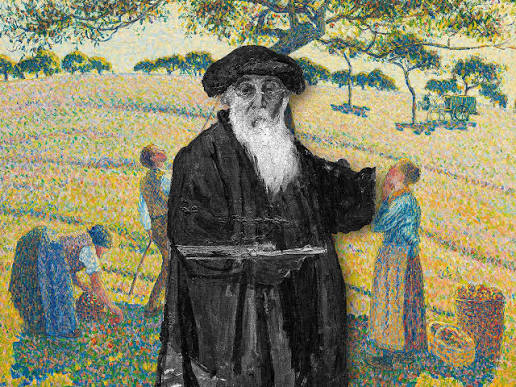 Bom dia , com Pissaro