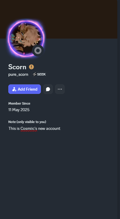 ChanceDragonn's tweet image. Cosmiic the pedophile has rebranded as Scorn, and has managed to integrate back into the same communities 5 months after saying the below;

I have updated the google doc, and you can now view it again. Last one got taken down by google.

docs.google.com/document/d/e/2…