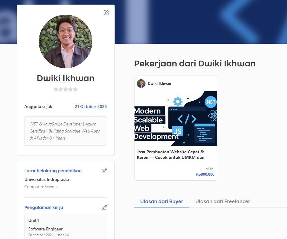 Dwikpedia's tweet image. Bismillah, nyoba-nyoba freelancing lagi. Lebih realistis, main di Indo aja dulu he he he
Monggo gan, mampir
fastwork.id/user/dotnetwiki
#freelance #webdev #FullStackDeveloper #fastwork #biartabungancepatnambah #buatistrihepi #gamaumintaduitbonyok #dotnet #reactjs