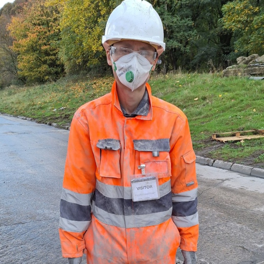 Congrats to our engineer, Lamy Lung, for passing his CSCS Green Card!

Here he is in full safety gear, installing repeaters, antennas &amp; cabling at one of the UK’s largest cement factories.

Well done Lamy!

#TeamDCRS #CSCS #HealthAndSafety #InstallationTeam #EngineeringExcellence