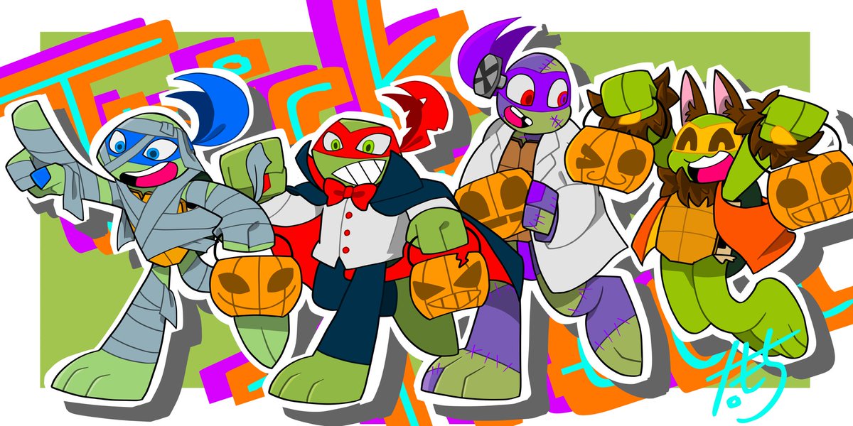 Trick or Treat🎃/TMNT12