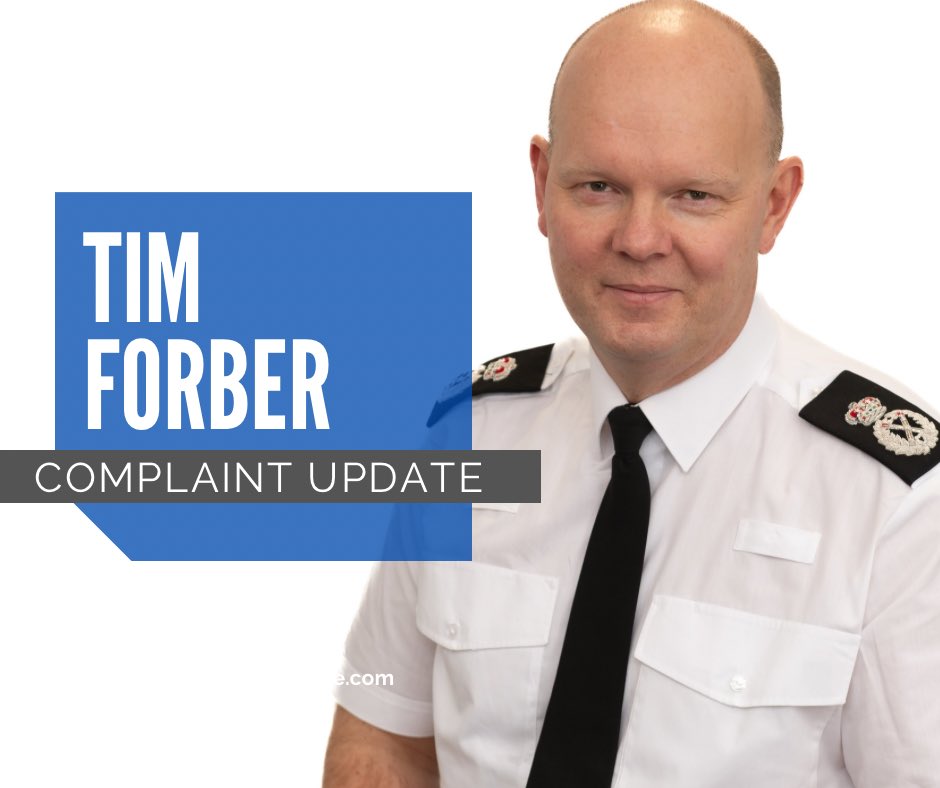 *UPDATE* - Formal Complaints Raised Following North Yorkshire Police PSD Referrals

As many of you know, following reports that nine graduate police officers were referred to the Professional Standards Department (PSD) by Chief Constable Tim Forber for alleged uniform breaches