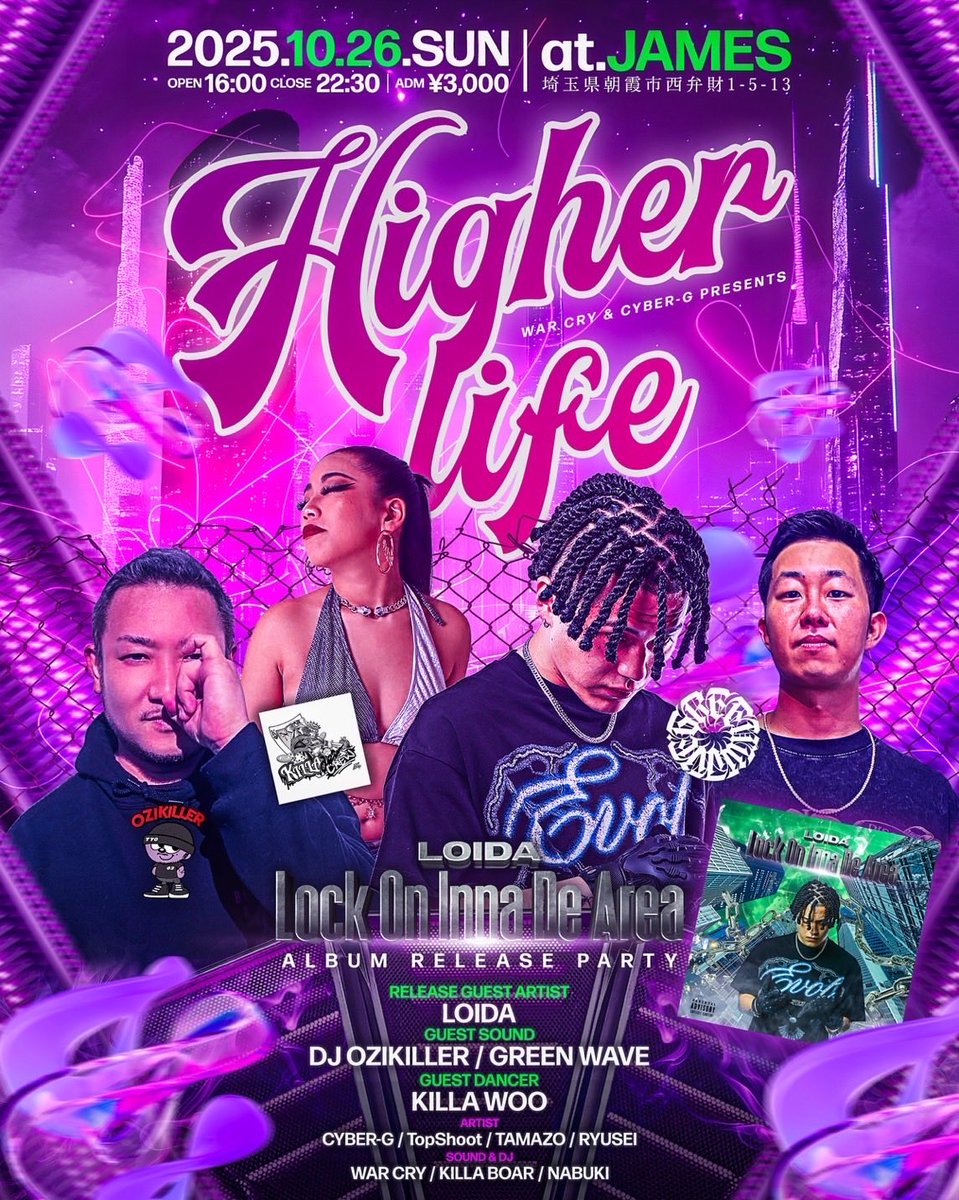 広島、大阪と有難う御座いました♪

今週はLoidaと沖縄、埼玉は朝霞にお邪魔致します。