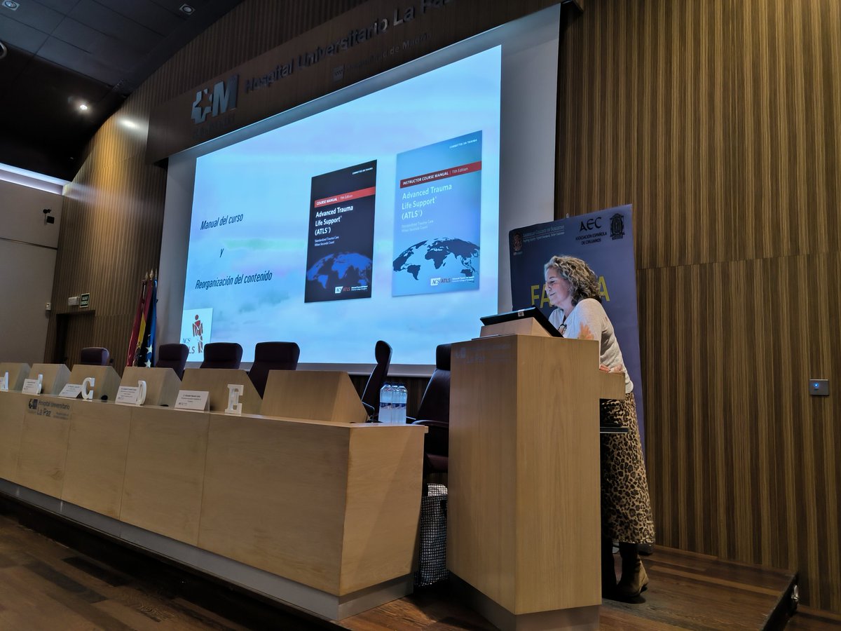 aecirujanos's tweet photo. La Dra. @MontonSoledad, directora nacional, nos habla de la nueva edición del curso, los cambios que traerá y que pronto implementaremos.
#ATLS
#ABCDE
#politrauma https://t.co/6ecw9QGS1f