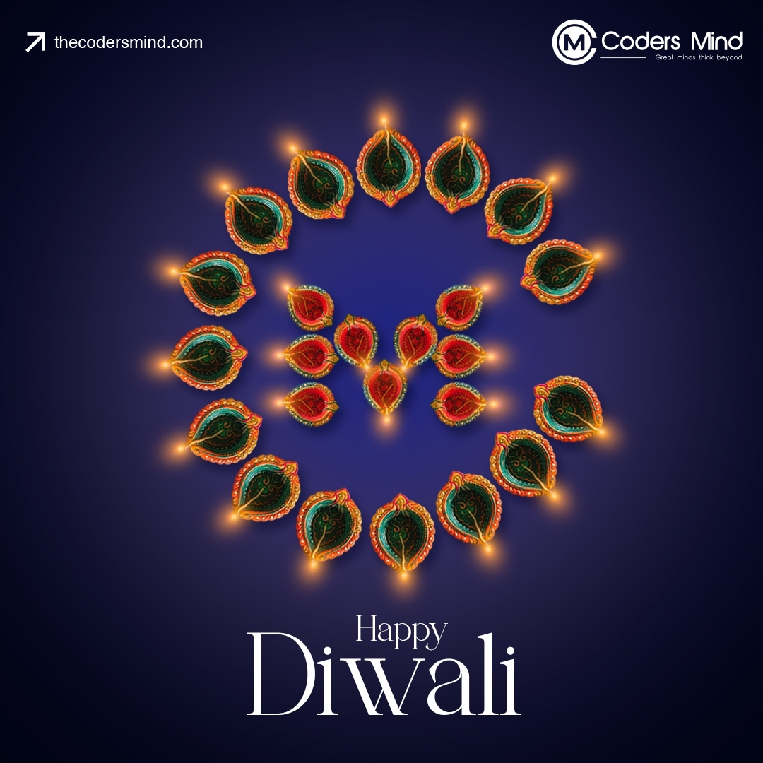 codersmind's tweet image. Wishing you a Diwali glowing with innovation, success, and endless creativity. #HappyDiwali #CodersMind