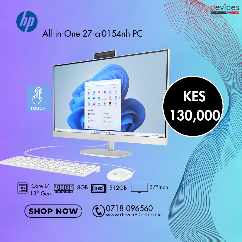 devices_tech's tweet image. Get the perfect HP ALL in One Desktop for home and Office use only at devicestech.co.ke
Brand New Desktop powered by Intel processor for powerful performance and Sleek design to give your home and work office an executive look.