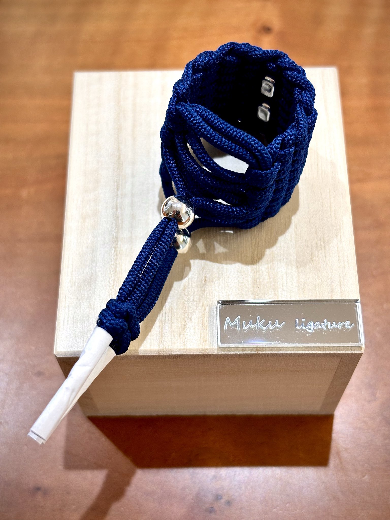 n　Mukuリガチャーカスタムオーダー 絹から紡ぐ、無垢なる響き。】話題のリガチャー「Muku ligature