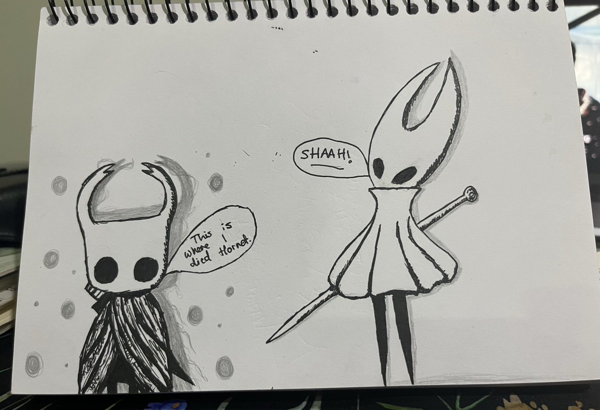 Throwing my hat into the Hollow Knight fanart ring