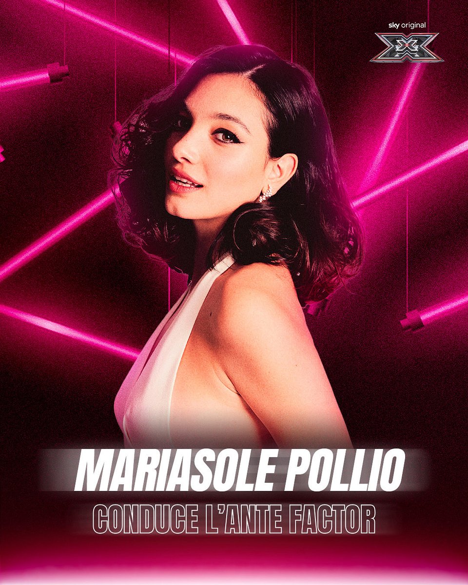 UFFICIALE! La padrona di casa dell'Ante Factor è Mariasole Pollio 💖

Pronti a entrare nel backstage di #XF2025?