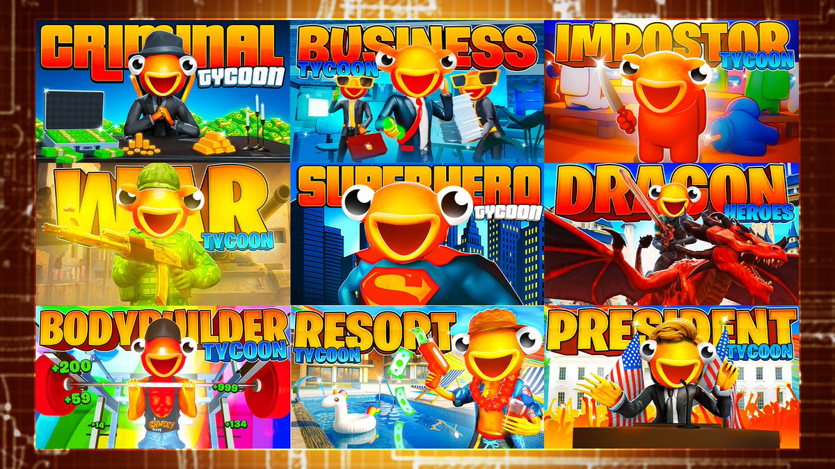 _Wicem's tweet image. RECENT TYCOON THUMBNAIL 💸
Dm me If you want yours !
#UEFNMAP #Fortnite #fornitemares