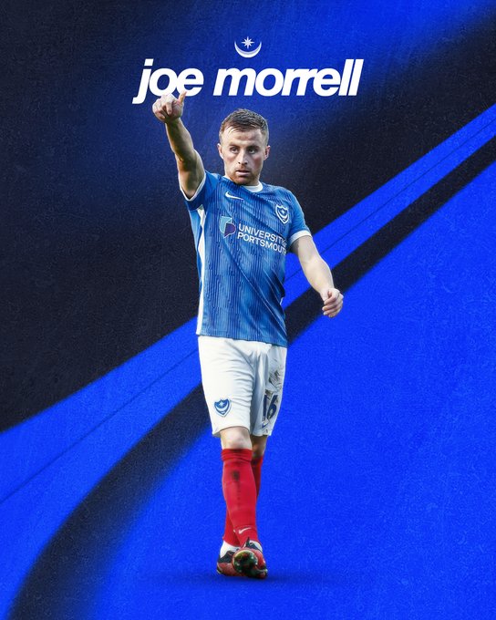 🔵 105 #Pompey مباراة
🏆 بطل الدوري 
ثلاث مواسمو بقميص البومبي ورحل عن الفريق في 2024 
اللاعب بعمر ال 28 عام وقرر بشكل مفاجئ الاعتزال بعد إصابته
معركته المستمرة مع الإصابة أجبرته على الاعتزال