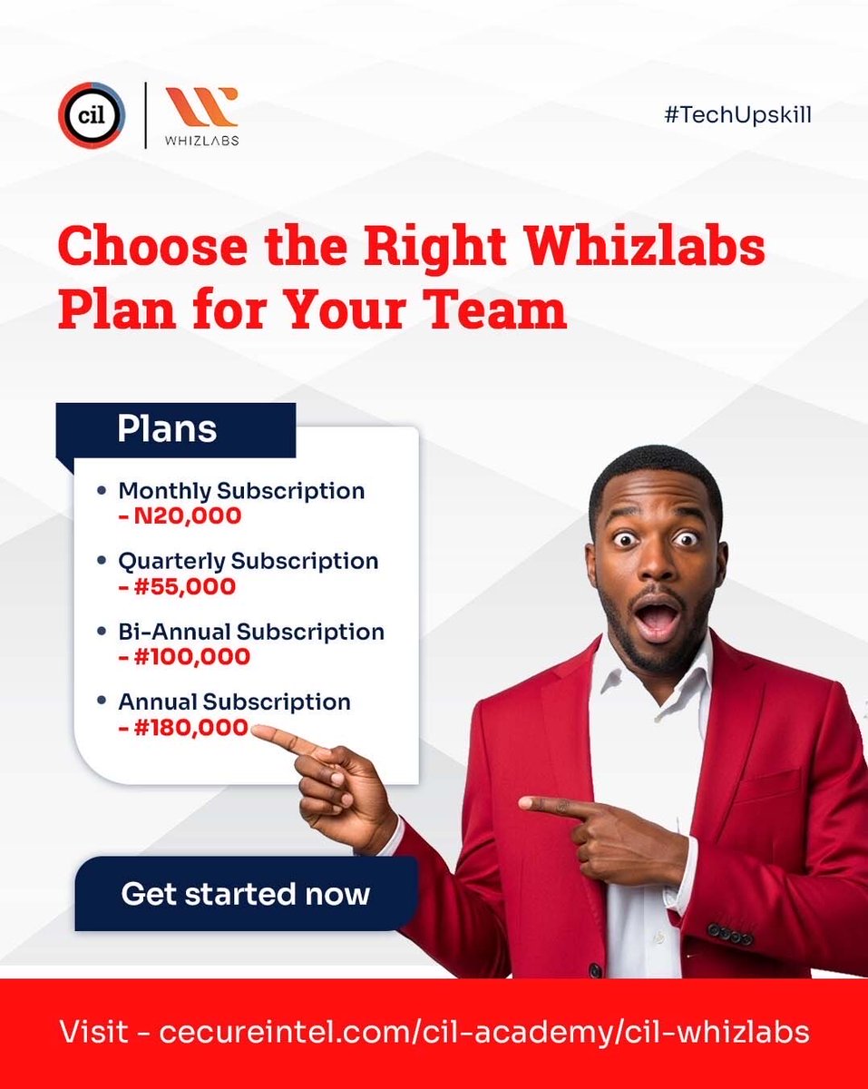 cil_academy's tweet image. One-size-fits-all training doesn't work.
Upskill your team with a plan that actually fits their goals. With us, you get:
🔹 Hands-on, practical learning
🔹 Paths for AWS, DevOps & more
Boost your team's skills and certifications. cecureintel.com/cil-academy/ci…
#Whizlabs #CloudSkills