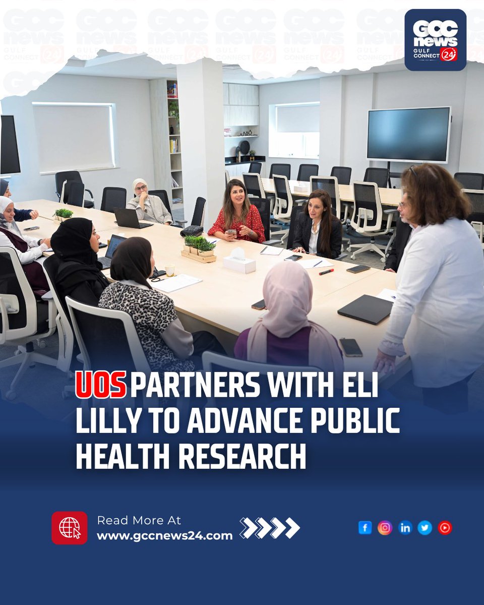 gccn24's tweet image. University of Sharjah partners with Eli Lilly to boost public health research & fight chronic diseases like diabetes and obesity.
.
Read more: gccnews24.com/university-of-…
.
#PublicHealth #UOS #EliLilly