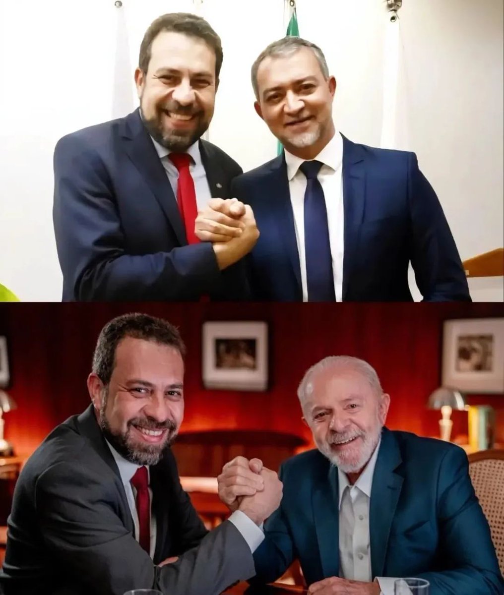 Começo o dia parabenizando o meu amigo <a href="/GuilhermeBoulos/">Guilherme Boulos</a> que assume como Ministro da <a href="/SGPresidencia/">Secretaria-Geral da Presidência da República</a> . Tenho absoluta certeza do seu sucesso. Seja bem-vindo ao Governo do presidente <a href="/LulaOficial/">Lula</a>, Boulos. Conte com a Conab!

Seguimos em frente! Bom dia! 🤝