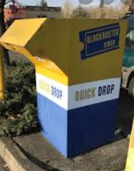 I'm on the look out, need this in my life. #Blockbuster #DropBox #VHS #Retro #BlockbusterVideo
