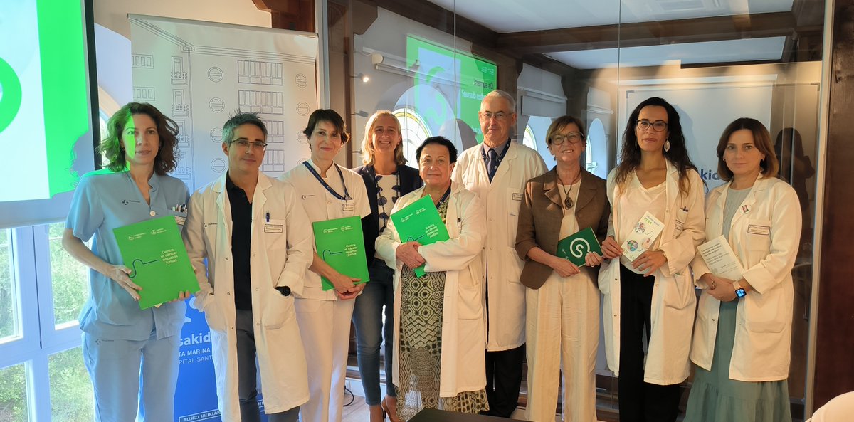 santamarinaospi's tweet image. ✅Mila Gullón y Verónica Malda,  Presidenta y Gerente de “Asociación contra el cáncer de Bizkaia” nos han presentado su nuevo Plan Estratégico.
🤝Agradecemos su compromiso y dedicación y esperamos seguir trabajando juntos para mejorar la experiencia de pacientes y familiares.