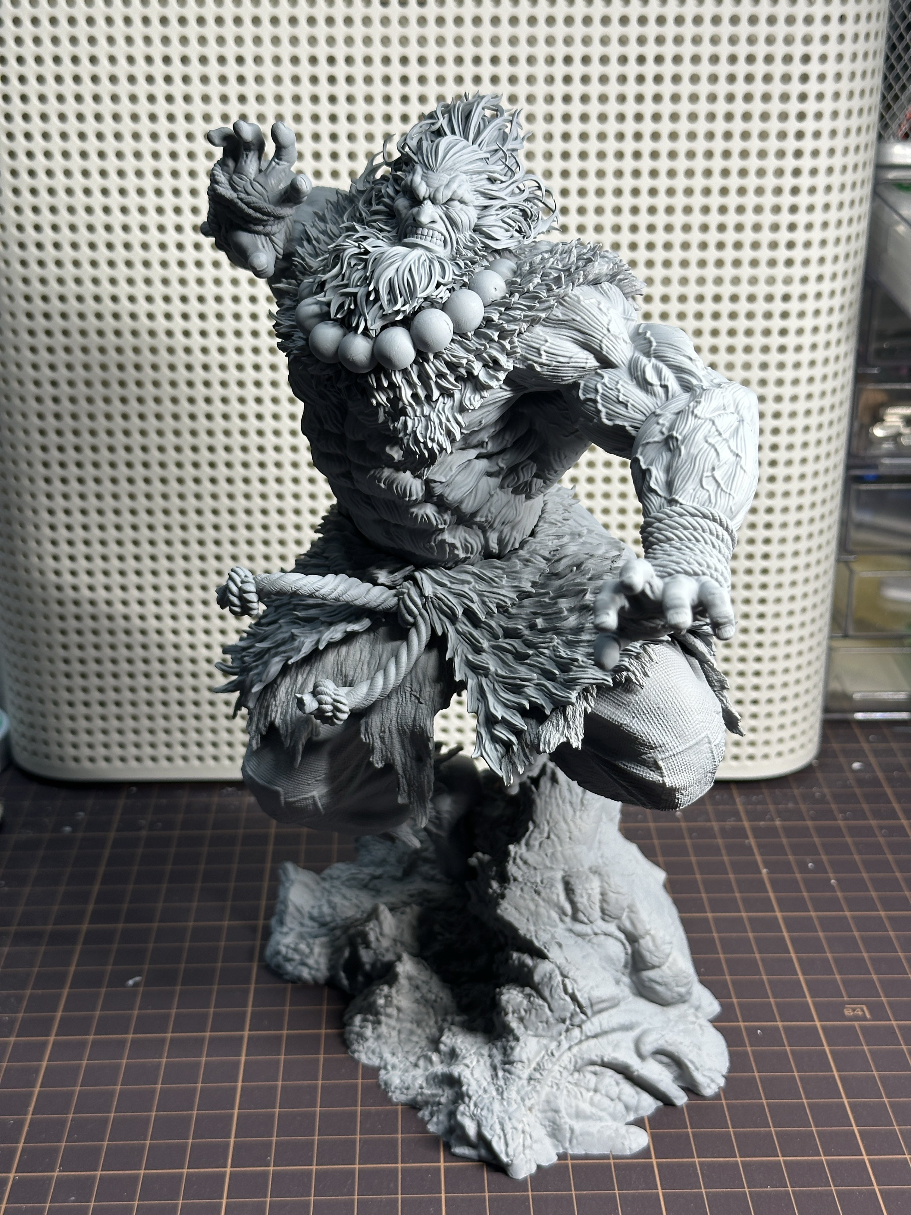 ワンフェス2025 豪鬼 G-Rug ガレージキット ダークソウル ハリギリ