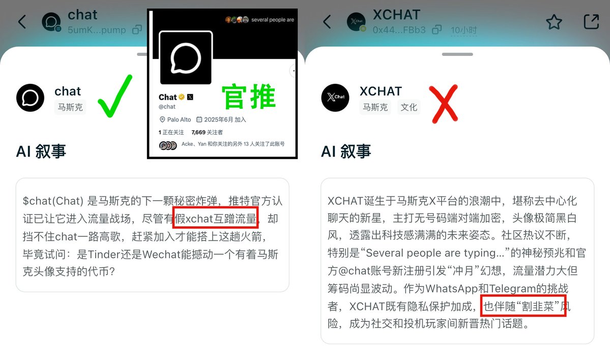 leo_12580's tweet image. ❌冒牌 头像都不对,一个都是阴谋筹码的新盘0x444411f8b5ed518b249aad6d0b2e3c20e64cfbb3 $XCHAT
✅
$chat
有建设4个月的 社区,筹码分布健康
5umKhqeUvXWhs1vusXkf6CbZLvHbDt3bHZGQez7vpump