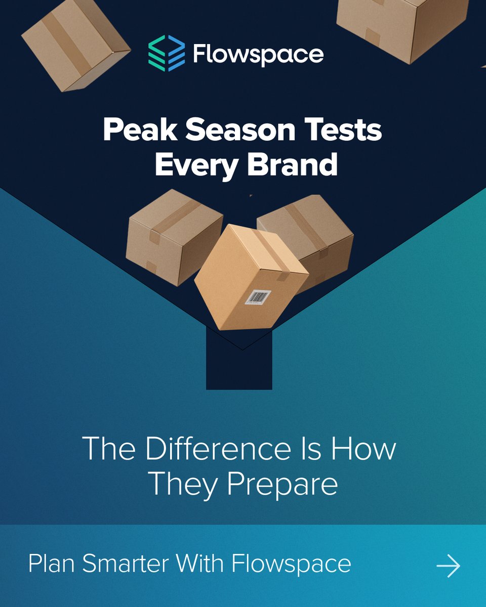 get_flowspace's tweet image. The most common choke points during peak:
- Inventory miscounts
- Carrier delays
- Tech glitches
- Short-staffed warehouses. 
Each one can derail customer experience, but it doesn't have to. Here's how: hubs.la/Q03PqyDL0