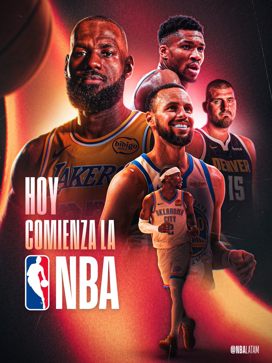 NBALatam's tweet image. 🚨 ¡VUELVE LA NBA! 🚨
🚨 ¡COMIENZA LA TEMPORADA 2025/26! 🚨