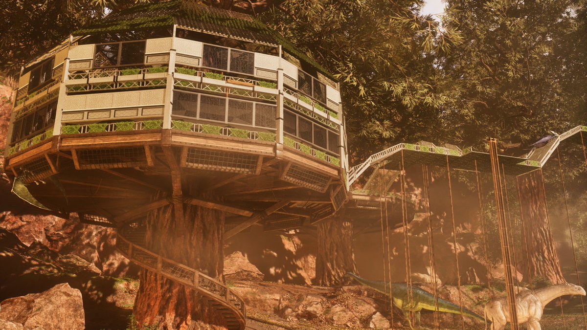 MDJEdits's tweet image. Built my first treehouse in @survivetheark , aka the mega Greenhouse!