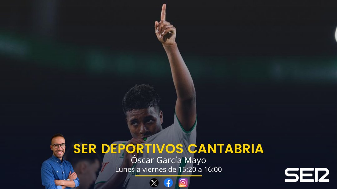 📻 <a href="/SERDeportivos/">SER Deportivos</a> Cantabria (16/10/25) con <a href="/OskarGarcia16/">Óscar García Mayo 🎙</a>

🎧 cadenaser.com/audio/ser_cant…

🟢 Actualidad <a href="/realracingclub/">Real Racing Club</a> con <a href="/koragj/">LUCIA</a>
🎙 <a href="/gemaigual/">Gema Igual Ortiz</a>, sobre el registro del proyecto
🚍 <a href="/ernesto_turu/">Yo mismo.</a> (<a href="/APR_Racing/">APR Real Racing Club</a>)
⚽️ #SegundaRFEF con <a href="/_AitorAbad/">Aitor Abad</a> (<a href="/UDSamano/">U.D. Sámano</a>)
