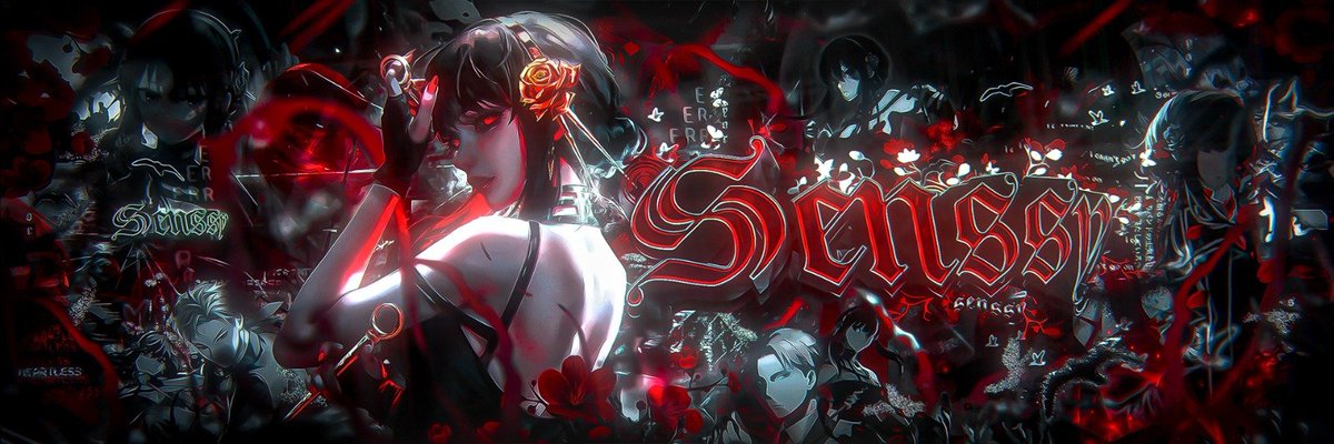MariaDesignz's tweet image. ⚡Dark elegance meets chaos in this anime inspired banner!💀
Bold red accents and intense vibes made for streamers &amp;amp; creators.
DM me for your custom banner!
.
.
.
.
.
.

#BannerDesign #AnimeBanner #DigitalArt #CustomBanner #AnimeArt #DesignShowcase #StreamDesign #CommissionsOpen