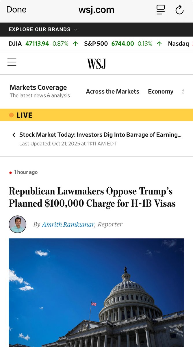 Explain this to me like I’m 12 years old:

How is protecting American jobs not a bipartisan issue?

Why are lawmakers — from both parties — siding with tech lobbyists over their own workers?

Who exactly are they representing? Because it doesn’t look like the American people. 🇺🇸