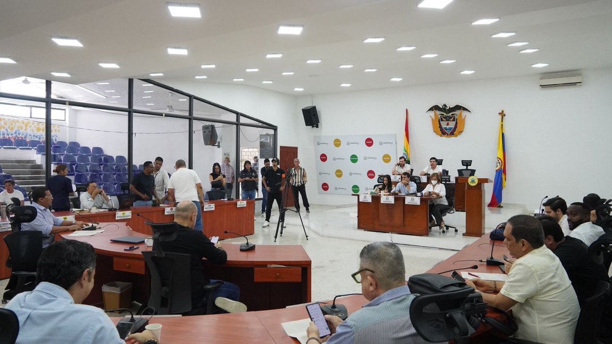 Concejodebaq's tweet image. 🔴🎥 Transmisión en vivo: Sesión Plenaria del Concejo Distrital de Barranquilla. 

📌 Elección Contralor General Distrito de Barranquilla - 2026 - 2029. 

📎 youtube.com/live/v5uRSO22_…